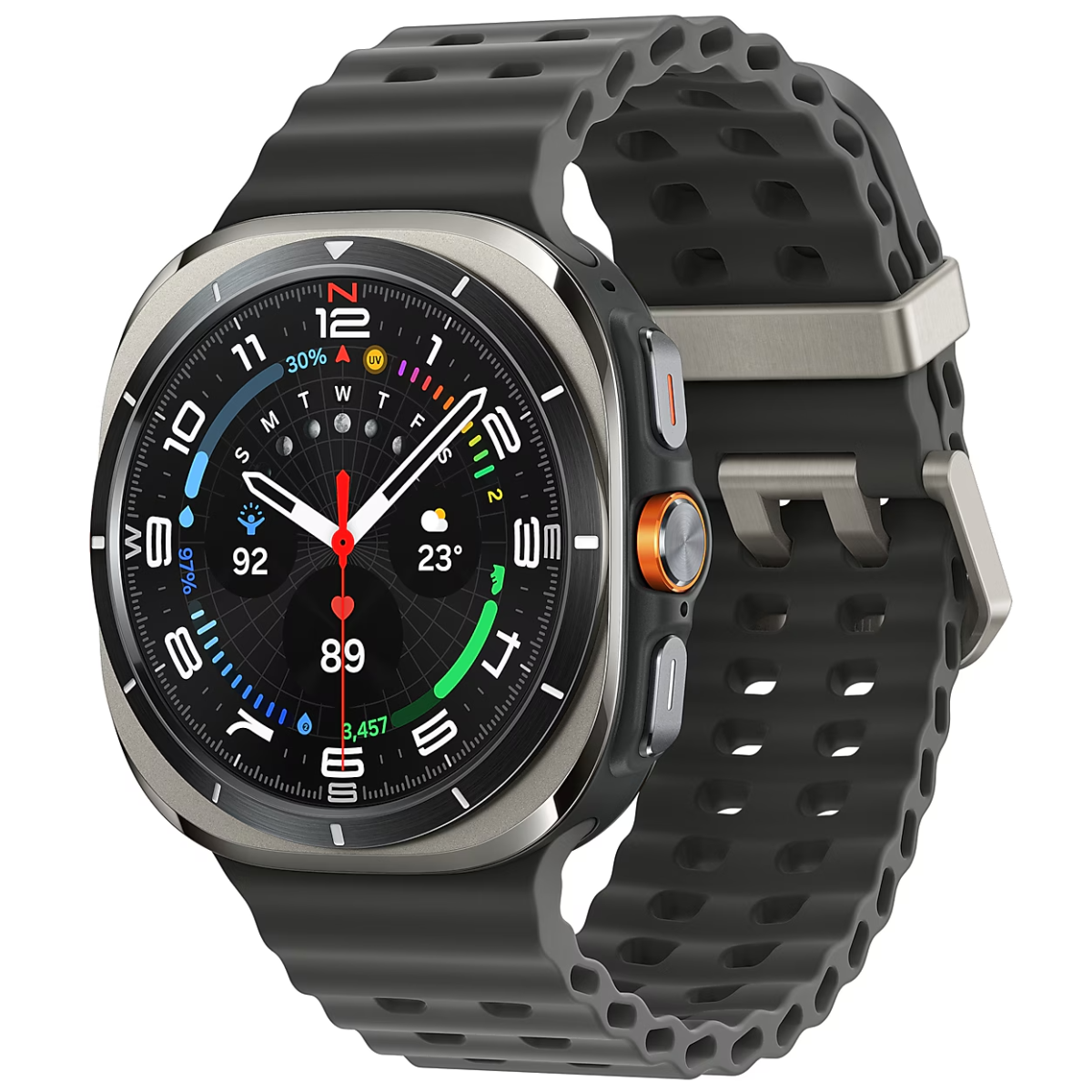 Samsung 三星 SM-L705FZS1TGY Galaxy Watch Ultra (2025) 47mm (LTE) 智能手錶 (鈦金銀)